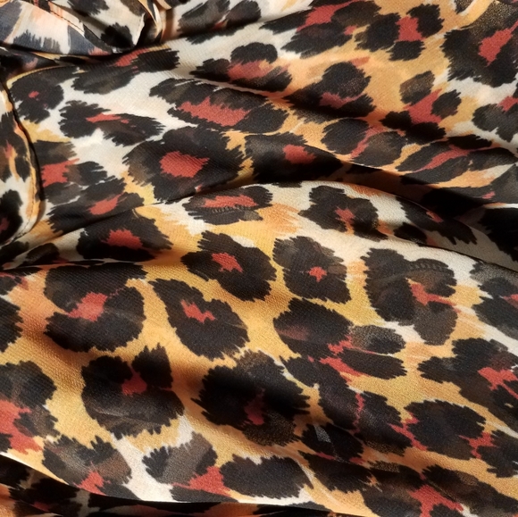 Topshop Leopard print blouse - Picture 4 of 7